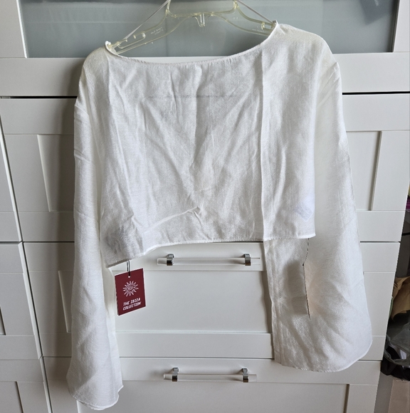 Reformation NWT Keegan Top - Medium - White - Picture 4 of 6